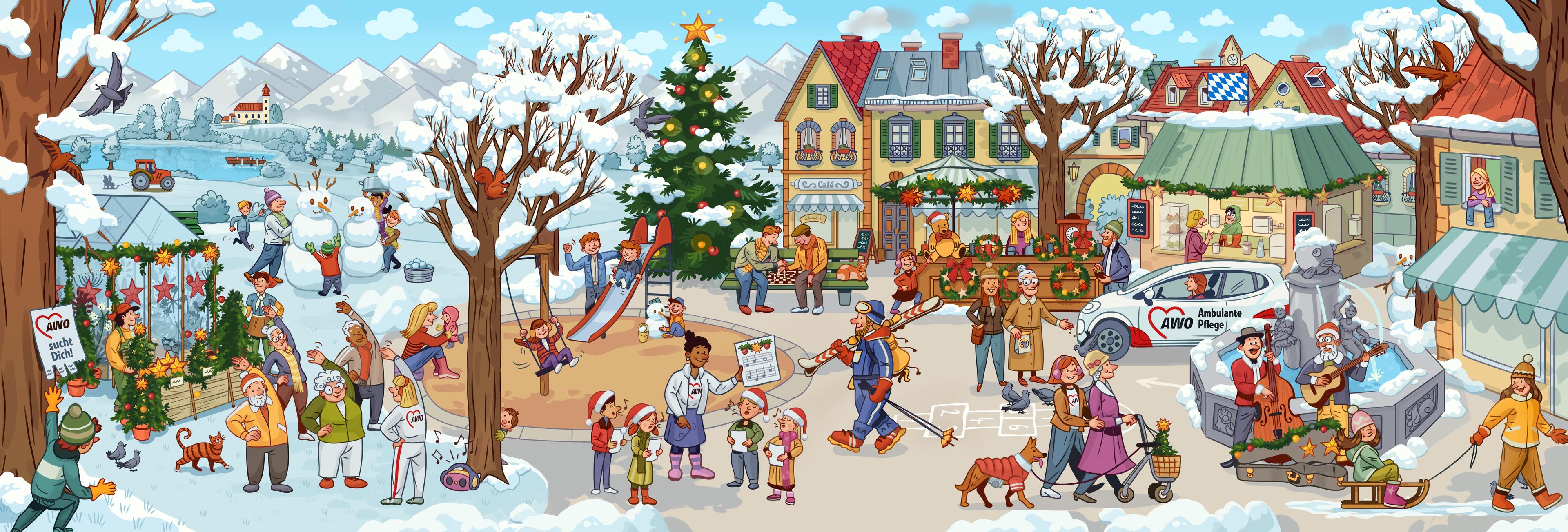 Der AWO-Bezirksverband Oberbayern e.V. gehört zu den größten Bezirksverbänden bundesweit. Wir sind Träger von über 150 Einrichtungen mit Angeboten für Kinder, Jugendliche, Familien, Senior*innen und Menschen mit psychischen Erkrankungen.<br /><br />Wir stellen etwa 4.500 Kinderbetreuungsplätze, rund 600 Plätze in der Sozialpsychiatrie sowie circa 1.900 Wohn- und Pflegeplätze für Senior*innen zur Verfügung. Über 3.800 Mitarbeiter*innen und rund 200 Auszubildende kümmern sich um die Bedürfnisse und Anliegen der Betreuten.<br /><br />Wir haben heute knapp 11.000 Mitglieder oberbayernweit, die in 20 Kreisverbänden organisiert sind. Etwa ein Drittel von ihnen engagiert sich ehrenamtlich. Wir sind stets neugierig auf die Zukunft und dafür gut gerüstet: Heute wie bei unserer Gründung 1919 leisten wir soziale Arbeit mit Herz und Verstand.